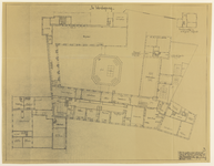 217548 Plattegrond van de eerste verdieping van het Zoölogisch Museum en Laboratorium en Anatomisch Instituut ...